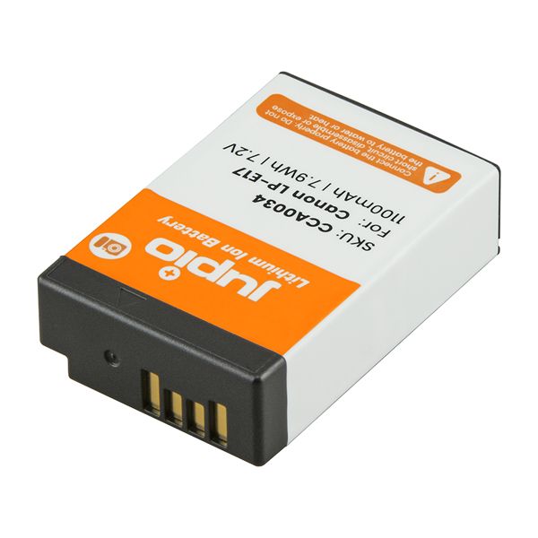 Jupio CCA0034 Battery for Canon LP-E17 - 1100mAh