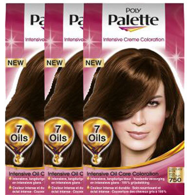 Schwarzkopf Poly Palette 750 Chocoladebruin Voordeelverpakking