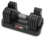 Haltères réglables - 2 à 18 kg - Poignée antidérapante - Gym à domicile