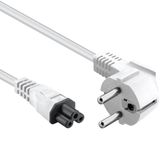 Allteq C5-120-W electriciteitssnoer Wit 2 m C5 stekker