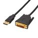 Amazon Basics DisplayPort naar DVI Display kabels, set van 10, 1920x1080p, 1080@60Hz, vinylkabel, vergulde connectoren, 1,82 m, zwart