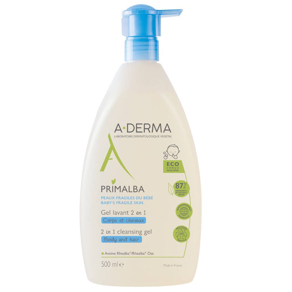 A-Derma A-Derma Primalba Reinigingsgel 2-In-1