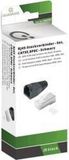 Quadrios RJ-45 connectorset CAT 5e Stekker, recht 25 stuk(s)