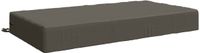 vidaXL - Zitkussen - SOEST - 100% Polyester - Grijs - 120 x 60 x 15 cm