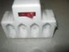 Heitech Euro prise adaptateur 4 voies avec interrupteur blanc