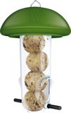 Lona Mezenbollenhouder M4 - Voersilo - 26 cm Groen Transparant