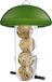 Lona Mezenbollenhouder M4 - Voersilo - 26 cm Groen Transparant