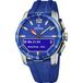 Festina F23000/3 montre bracelet hybride homme silicone bleu titane