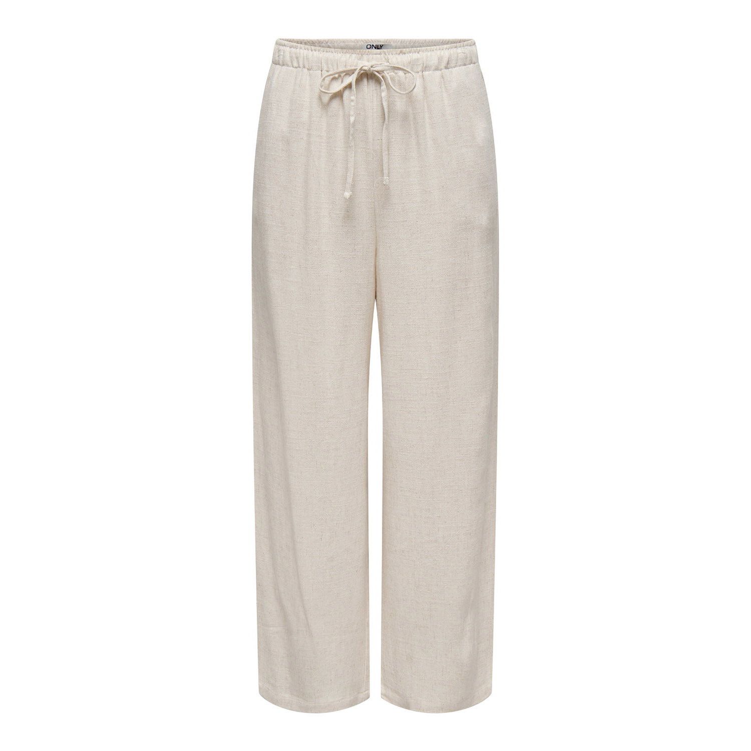 ONLY Onlsiesta Mw Pull-Up Linnen Bl Pant PNT - Moonbeam - M/32
