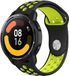 Strap-it bracelet sport - noir/jaune - Convient pour Xiaomi Watch S1