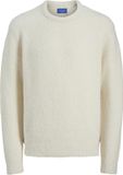 JACK&JONES JORMEADOWS BOUCLE CREW NECK Pullover Heren XL Wit