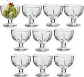 Alessandro ijscoupe Fiji - 10 pièces - verre - cristal - 270 ml
