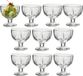 Alessandro ijscoupe Fiji - 10 pièces - verre - cristal - 270 ml