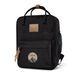 BEAGLES Originals Sac à dos avec nom - Sac de voyage personnalisé imperméable Sac à dos pour ordinateur portable 15 pouces pour hommes et femmes noir 14.5L