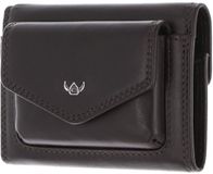 Golden Head Leren portemonnee Polo RFID Protect Minischeintasche 1079 Dunkelbraun