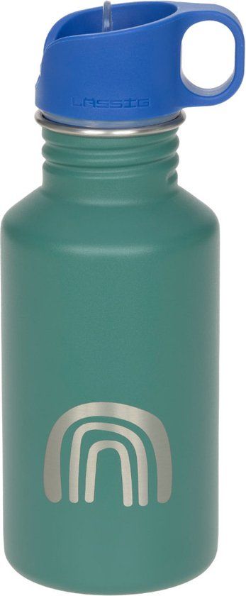 Lässig Drinkfles RVS Little Gang Rainbow Green