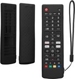 kwmobile Siliconen hoes voor LG Smart TV AKB afstandsbediening - Zwart
