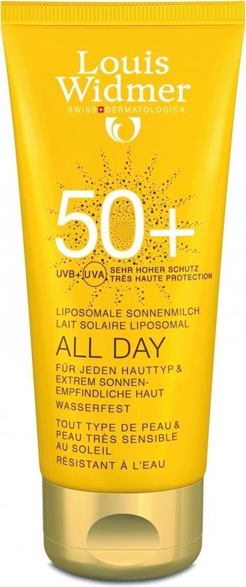 Louis Widmer Zonnebrand all day spf 50 geparfumeerd 100 ml