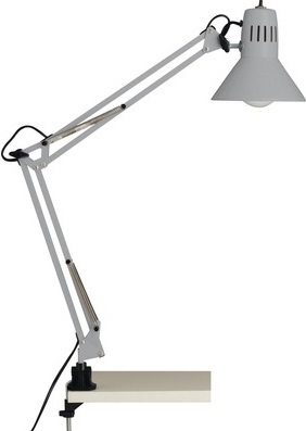 Brilliant Hobby Bureaulamp zilver Energieklasse A++