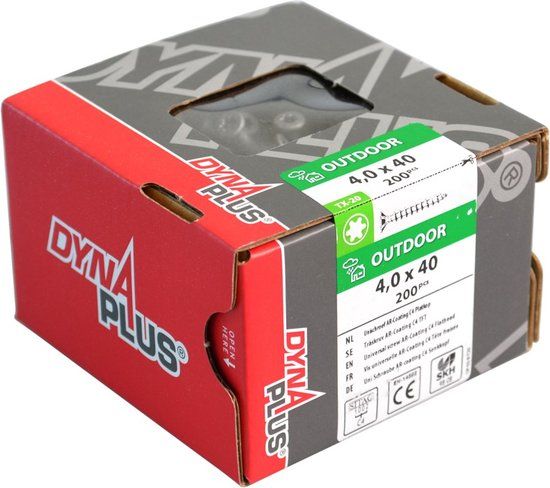 Dyna Plus Unischroef AR C4 Platkop 5.0 x 40/24 TX-25 (200st.)