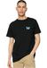 Mister Tee Butterfly Winter Heren T-shirt - XS - Zwart