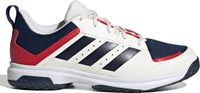 adidas Ligra 7 - Sportschoenen - Volleybal - Smashcourt - wit/blauw - Maat 44 2/3