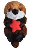 Wild Republic Knuffel Hug'ems Zeeotter 18 Cm Pluche Bruin