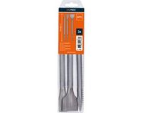 Merkloos Rotec Triplepack SDS+ beitels punt/plat/spade 25mm
