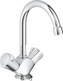 GROHE Costa-L Wastafelkraan - Chroom - Met ketting