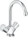 GROHE Costa-L Wastafelkraan - Chroom - Met ketting