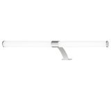 BRILONER - Led-badkamerspiegellamp, 2-in-1 montage, kastlamp, wandlamp, IP44, lichtkleur neutraal wit, 9 W, mat chroom, 60 cm