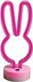 Forever Light Neon-LED HASE HASE veilleuse enseigne lumineuse éclairage veilleuse USB ROSE