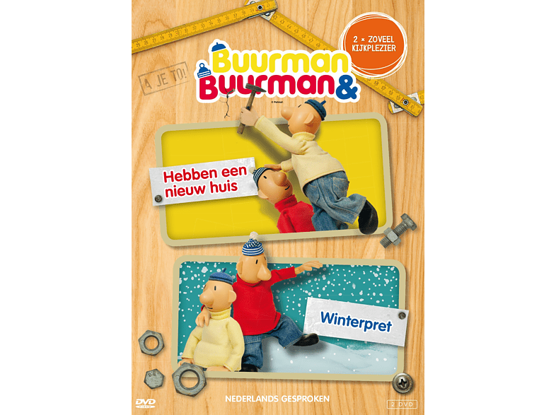 2 Dvd Amaray Buurman & Buurman: Hebben Een Nieuw Huis + Winterpret - DVD dvd