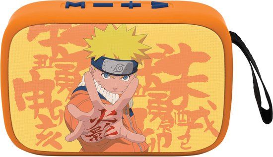 Spider-Man Lexibook Naruto Draagbare Bluetooth Speaker Oranje