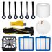 aoteng Accessoires Kit voor Shark IQ R101AE (RV1001AE) IQ R101 (RV1001) Robot Stofzuiger Vervangende Onderdelen Pack van Hoofdborstel, Filters, Zijborstels