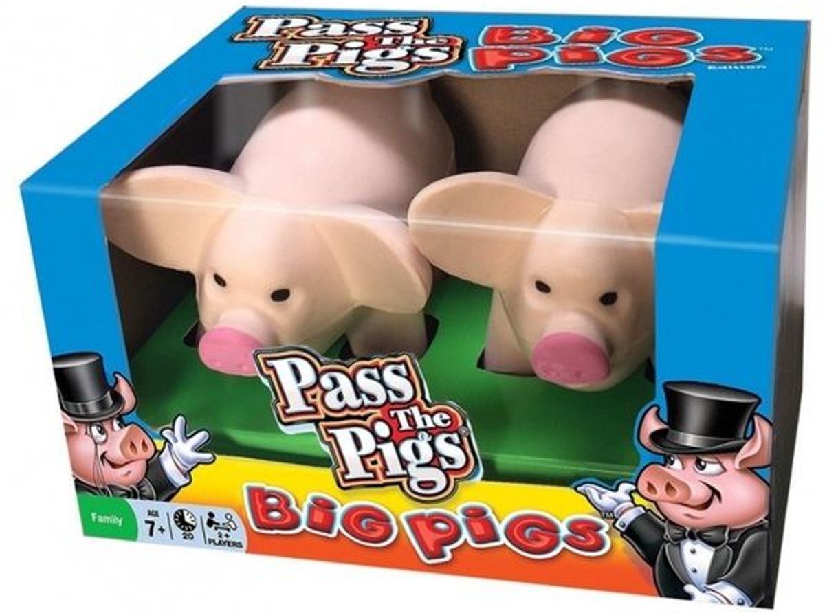 Winning Moves Biggen Big Pigs - Dobbelspel