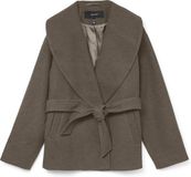Vero Moda VMANNE Jas - Puffer - Dames - XL - Polyester - Chocolate Chip