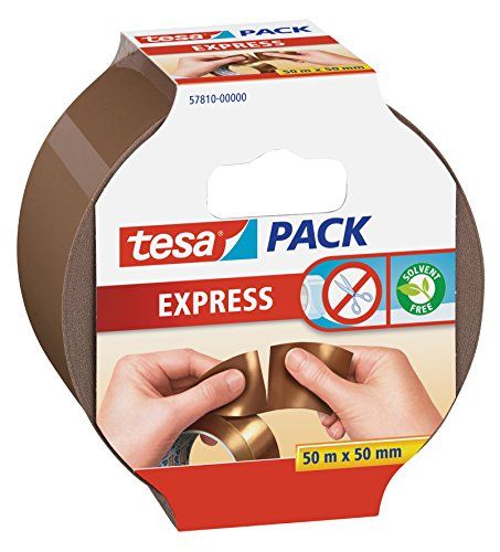 tesa Tesa 57810-00-01 Express Handscheurbare Verpakkingstape - Bruin