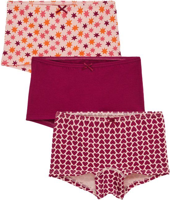 WE Fashion Meisjes 3-pack onderbroeken met print