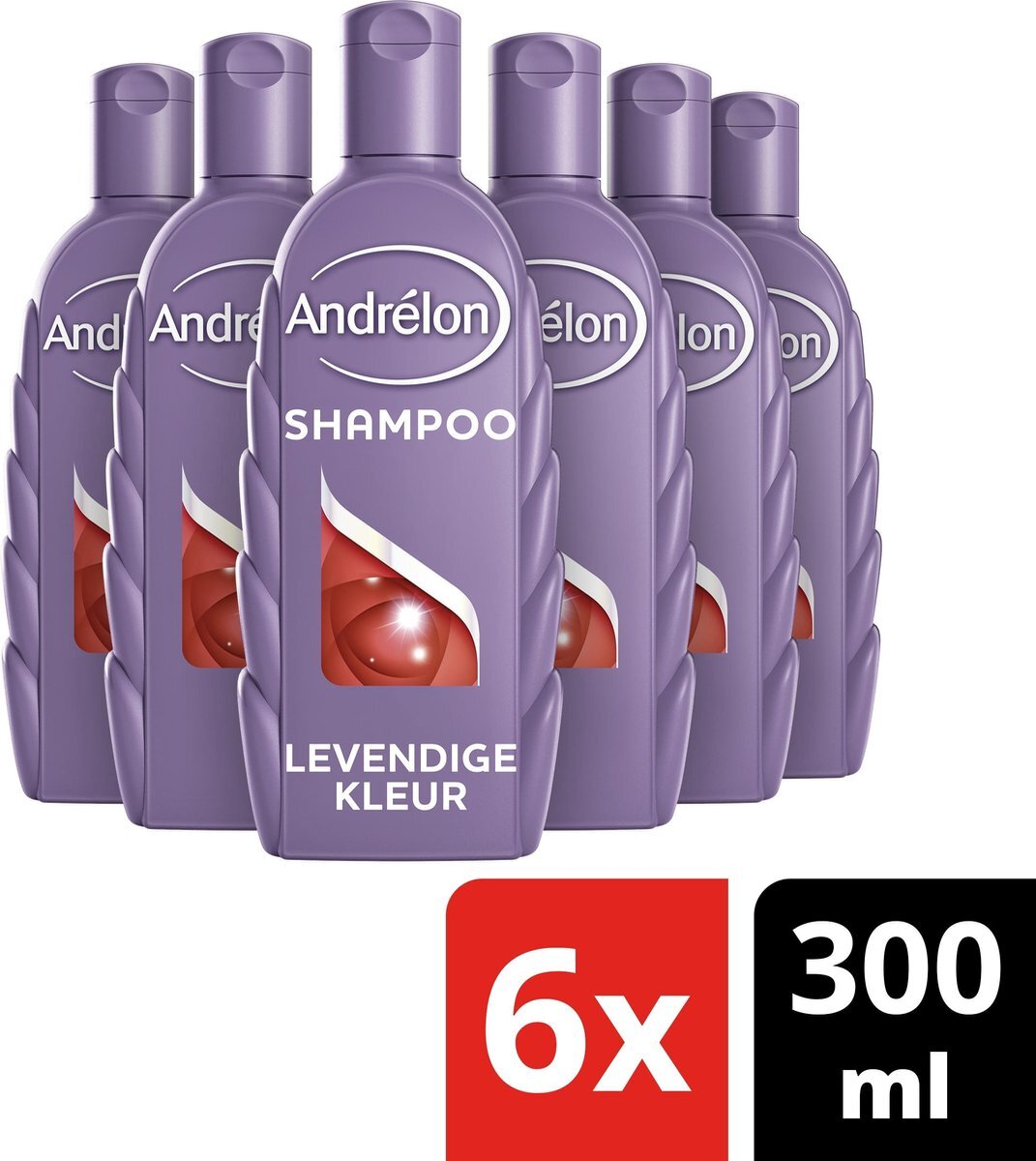 AndrÃ©lon Andrelon Shamp Levendige Kleur 300ML 6x