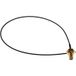 RS PRO câble coaxial RF serti, 50 Ω, 300 mm, SMA/U.FL, noir