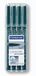 STAEDTLER Lumocolor 318 Permanente stiften – zwart, 4-pack, 0,6 mm