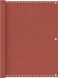 vidaXL Balkonscherm 120x500 cm HDPE terracotta