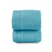 Top Towel Premium - grote badhanddoeken - 2 gezichts- of bidetten - 30 x 50 cm - 100% katoen - 600 gram - aquamarijn