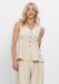 MSCH Copenhagen Mschesteriane Silver Waistcoat Blazers Dames - Beige - Maat XS