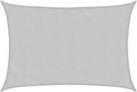vidaXL Zonnezeil 3x5 m 100% polyester oxford lichtgrijs