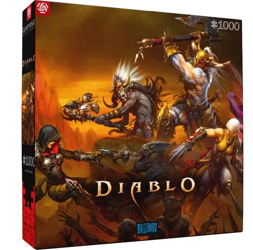 Good Loot Gaming Puzzle Diablo Heroes Battle Puzzles Computerspelpuzzels Voor Tieners En Volwassenen Vrijetijdsideeën Geïnspireerd Door Een Computerspel 1000 Stukjes