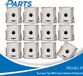 Ecovacs T30 PRO Omni Station (CH2311A) Sacs à poussière (12 Pièces, alternative Plus.Parts® à DDB030031)