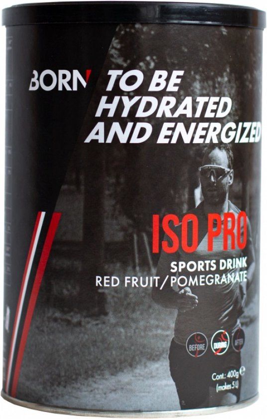 Born Iso Pro Sport Drink Pommegrenate - 400g