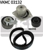 SKF Pompe à eau + kit de courroie de distribution VKMC 03132